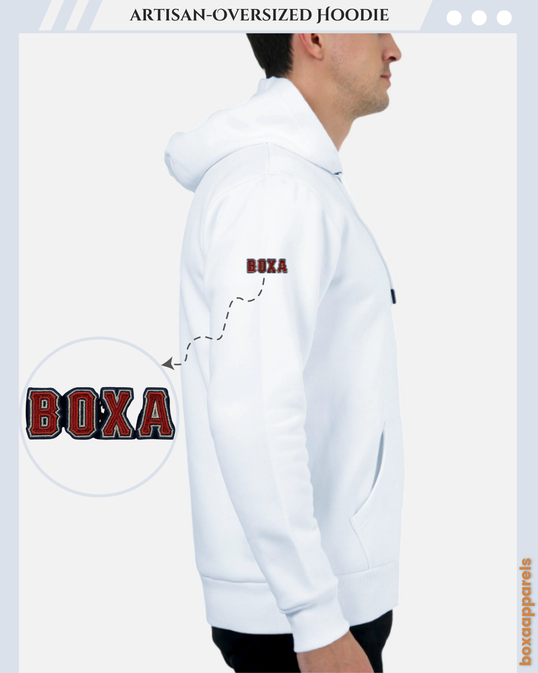 The Creator’s Comfort” – Oversized Hoodie for Painting Artists