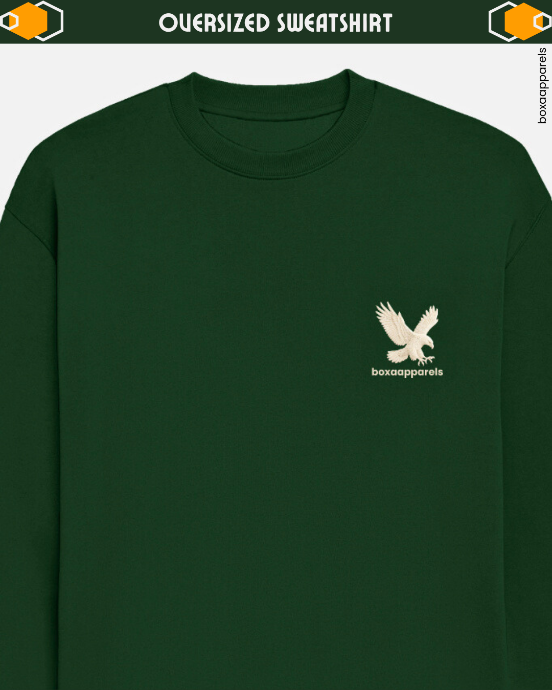 Boxaapparels Unisex Oversized Sweatshirt