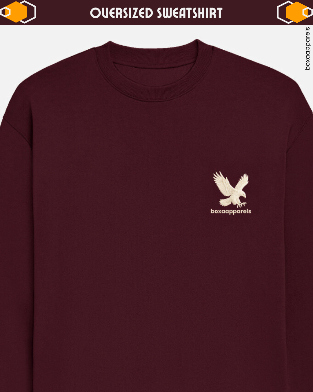 Boxaapparels Unisex Oversized Sweatshirt