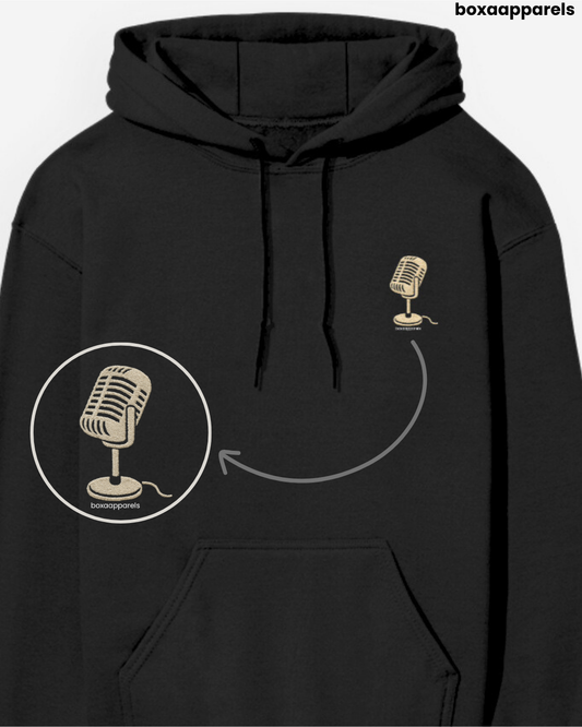 Vocal Thread – Microphone Regular Fit Hoodie
