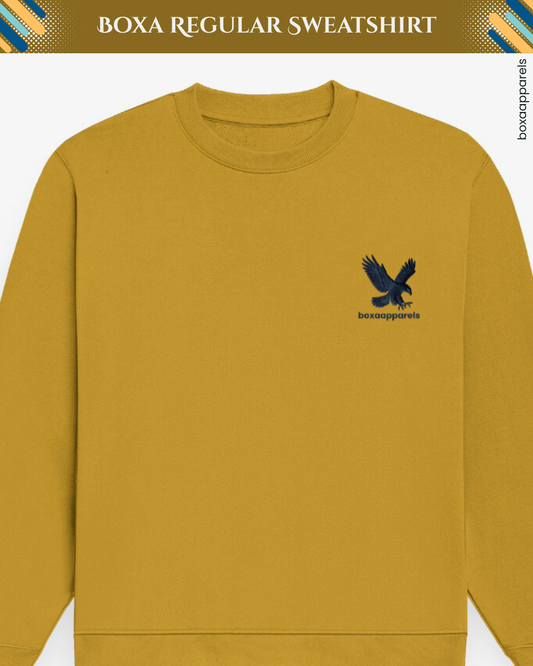 Boxa Regular Fit Unisex Sweatshirt Light Tone – Everyday Ease