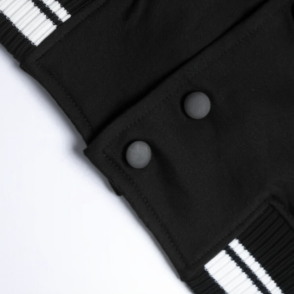 Skyline Grit - Noiseless Heights Varsity Jacket