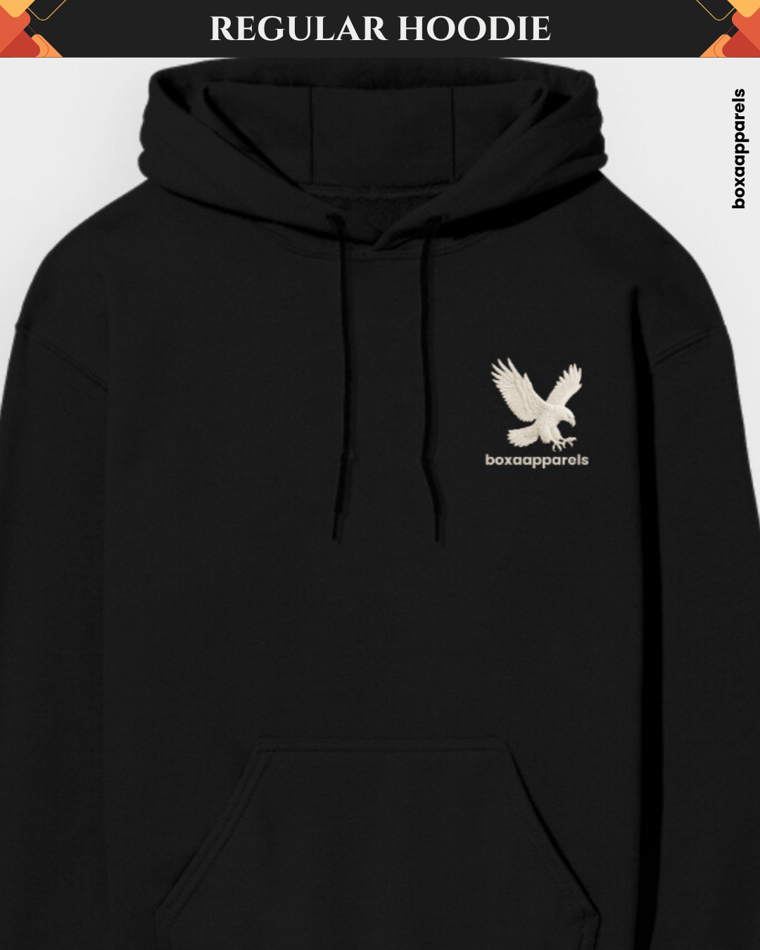 Boxa Regular Fit Unisex Hoodie Dark Tone – Everyday Comfort