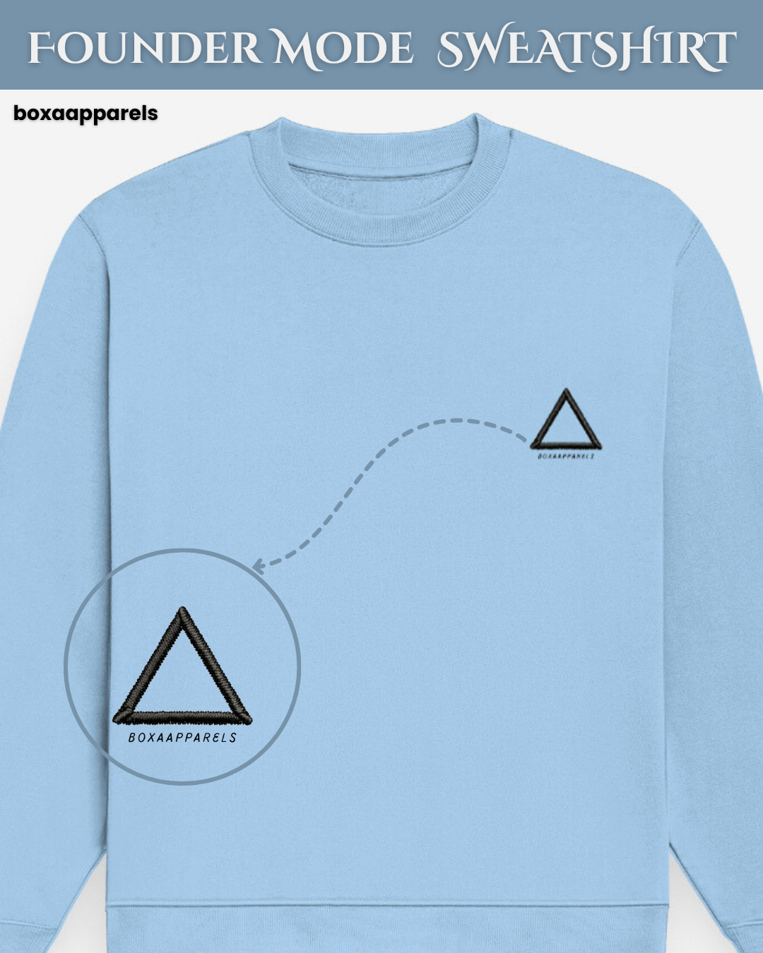 Founder Mode – Crew Edition - Regular Fit Sweatshirt