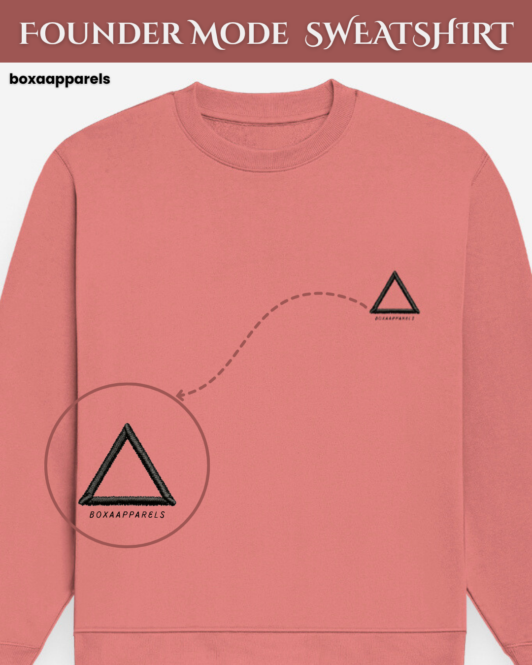 Founder Mode – Crew Edition - Regular Fit Sweatshirt