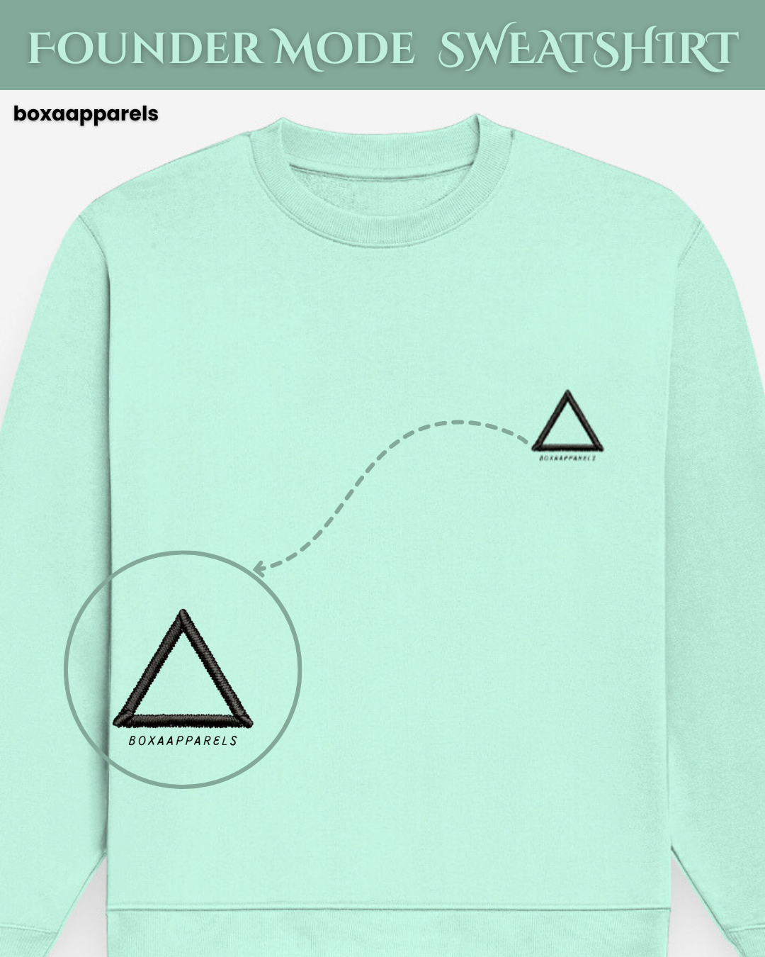 Founder Mode – Crew Edition - Regular Fit Sweatshirt