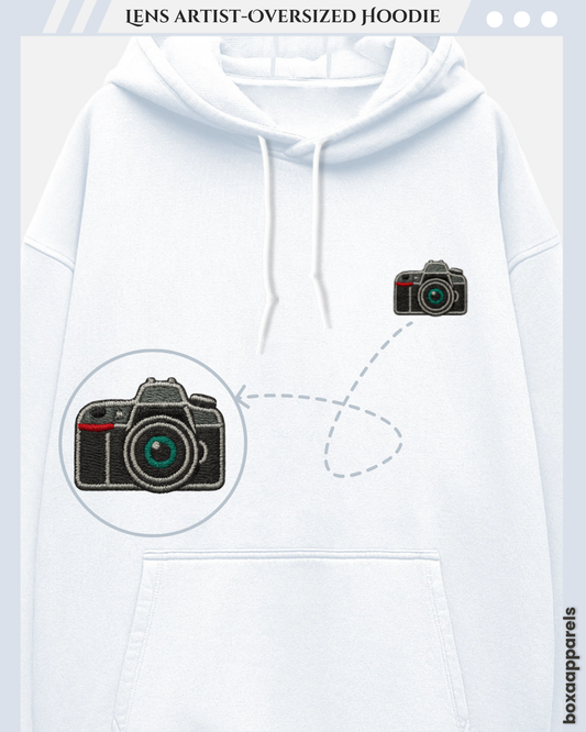 Through The Lens – Oversized Hoodie for Visual Storytellers