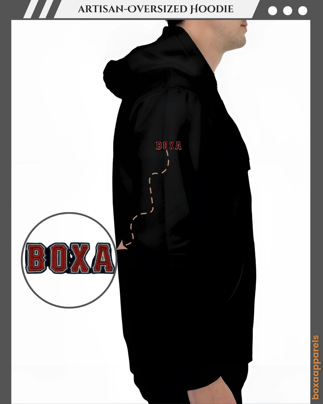 The Creator’s Comfort” – Oversized Hoodie for Painting Artists