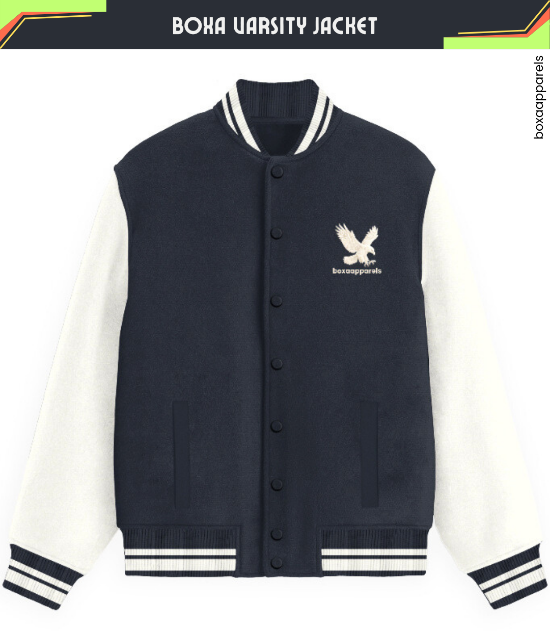 Boxa Unisex Varsity Jacket