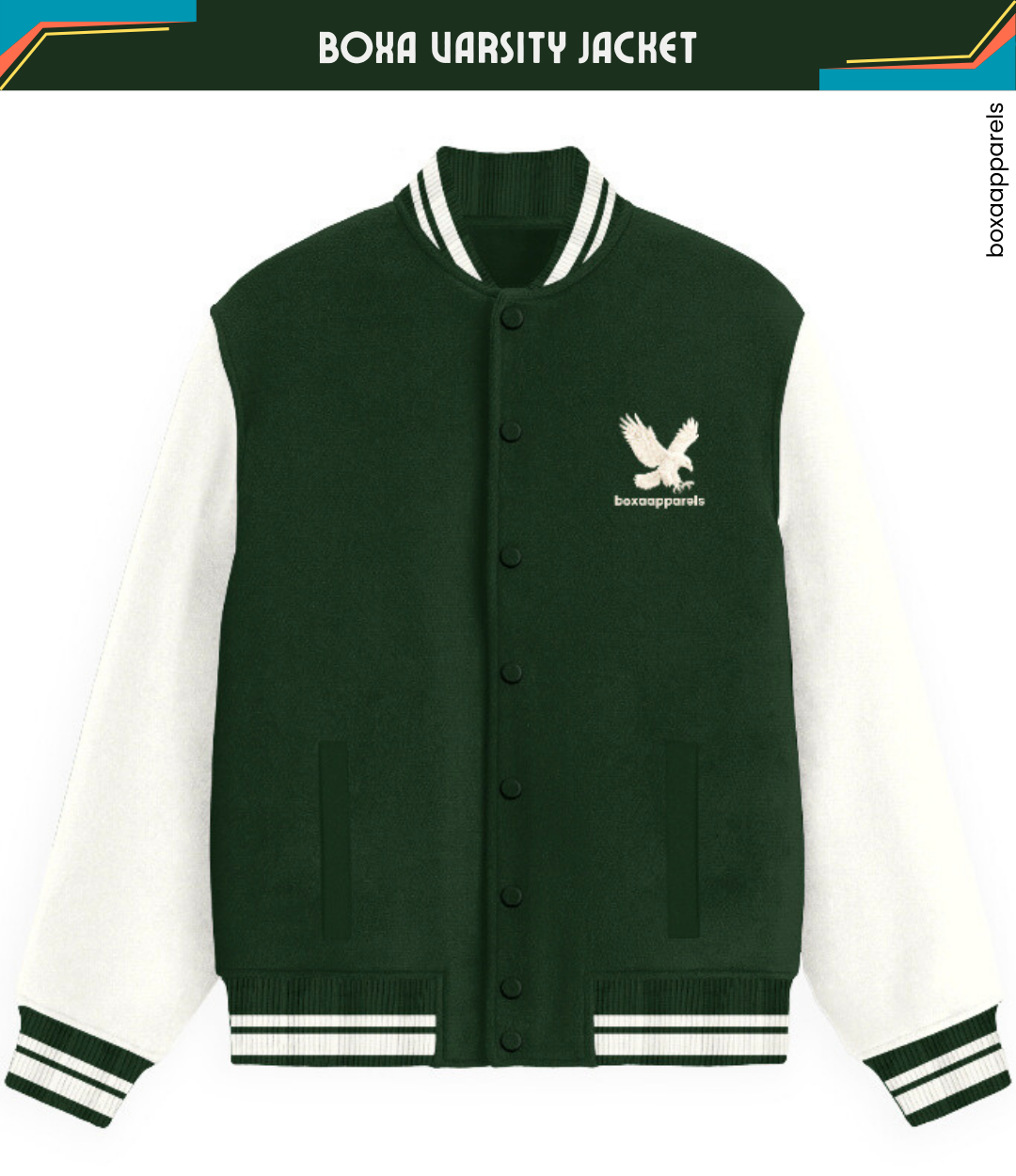Boxa Unisex Varsity Jacket