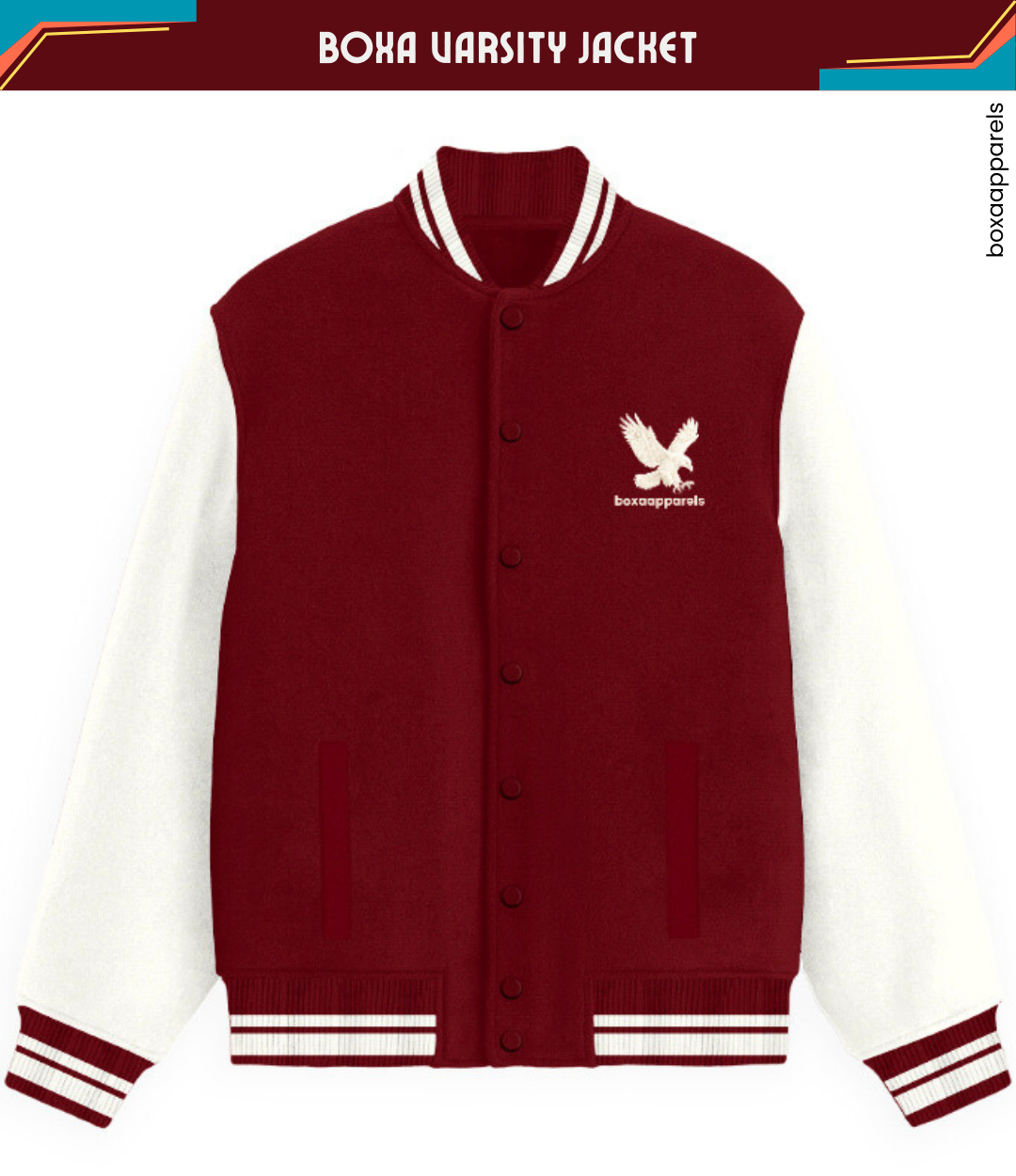 Boxa Unisex Varsity Jacket