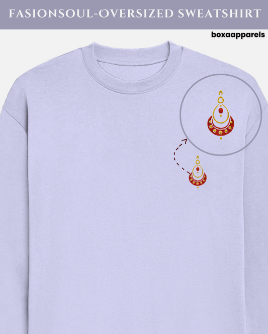 Oversized Elegance – Earring Design Drop